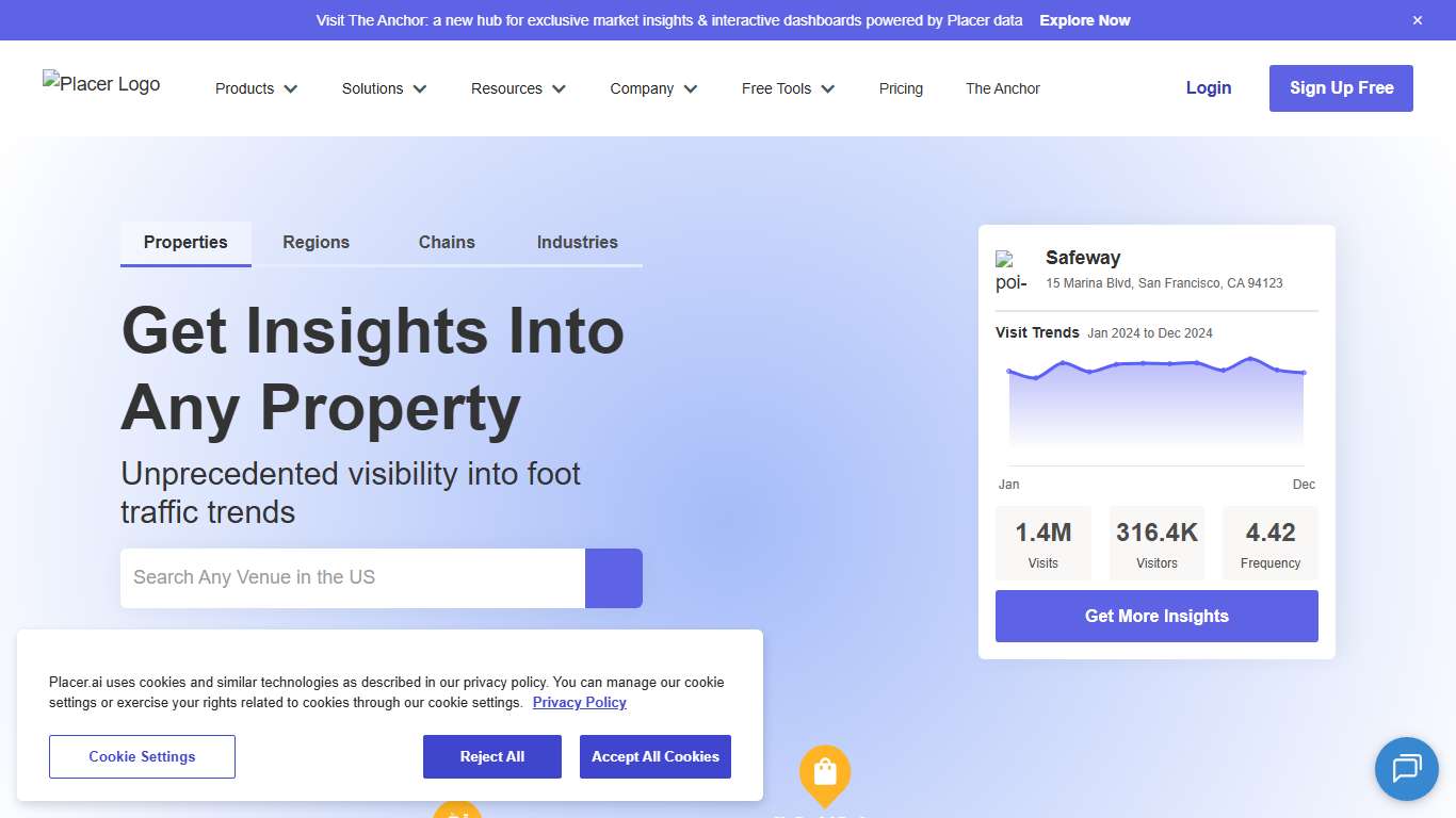 Location Intelligence & Foot Traffic Data Software – Placer.ai